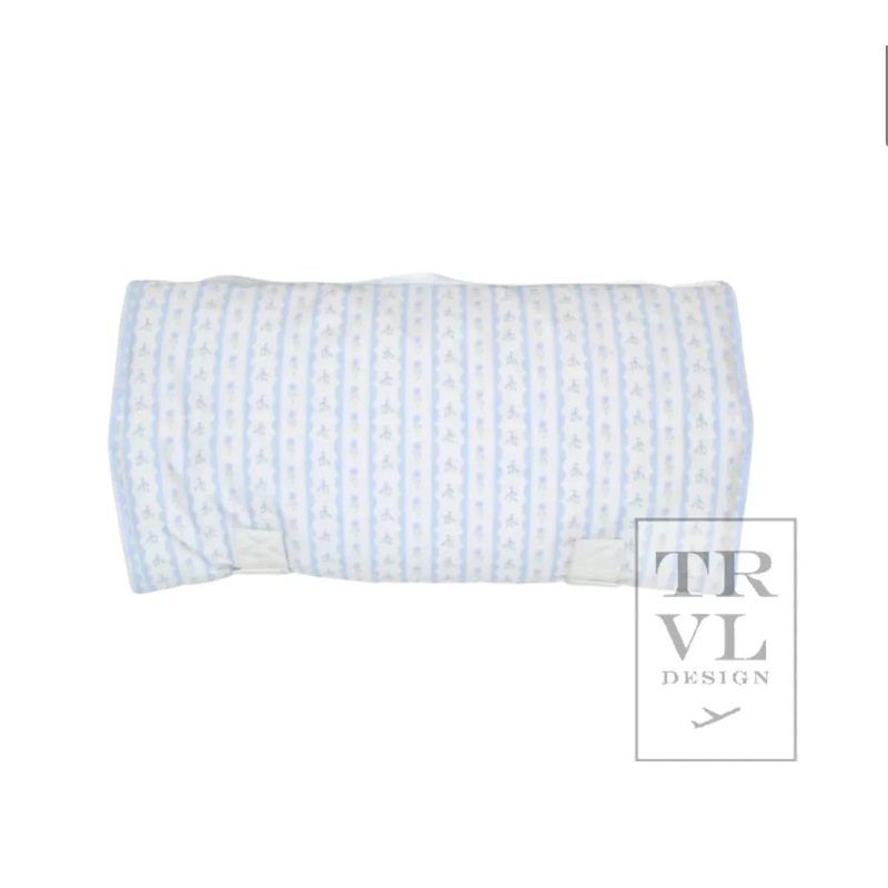 TRVL Rest Up! Nap Mat - Blue Ribbon Floral
