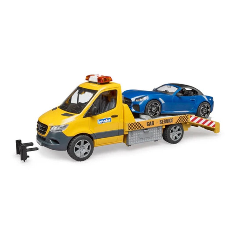 Bruder Sprinter Tow Truck with Roadster and Light/Sound Module