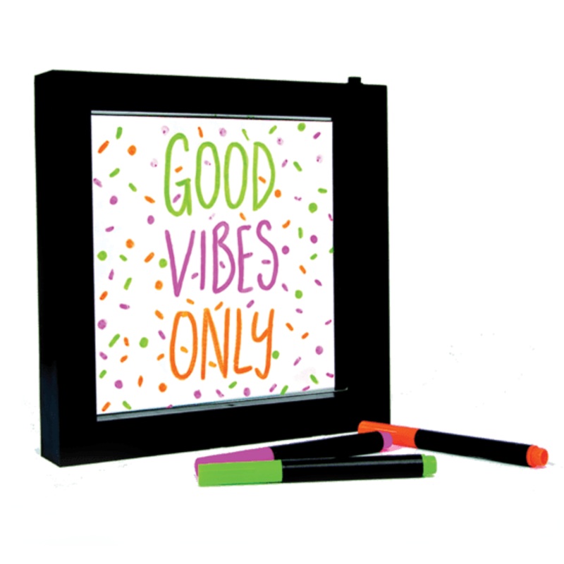 Light Up Neon Effect Message Frame