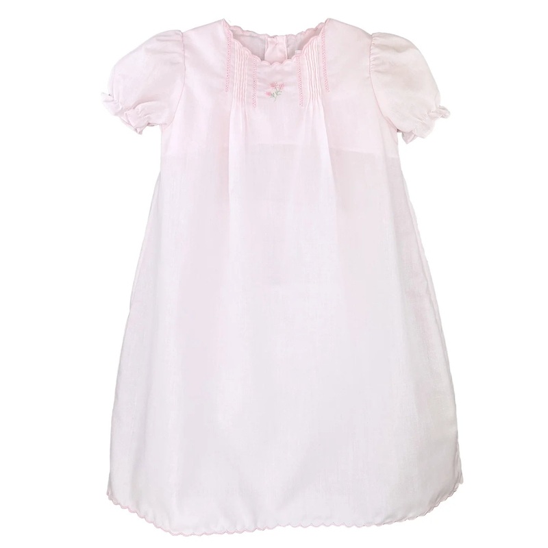 Petit Ami- NB Pink Day Gown