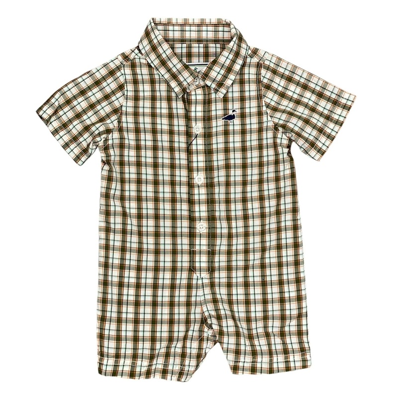 Properly Tied Baby Seasonal Shortall Olive Grove