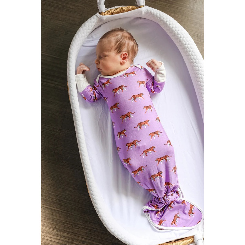 Southern Slumber Geaux Bamboo Knotted Gown