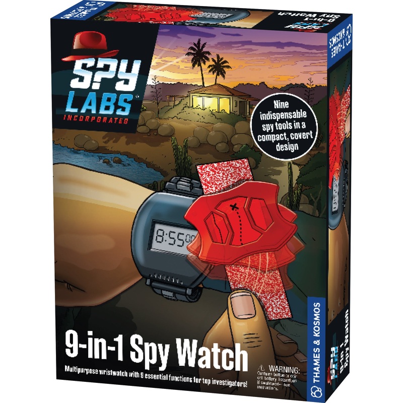 Thames + Kosmos Spy Labs:  9-in-1 Spy Watch