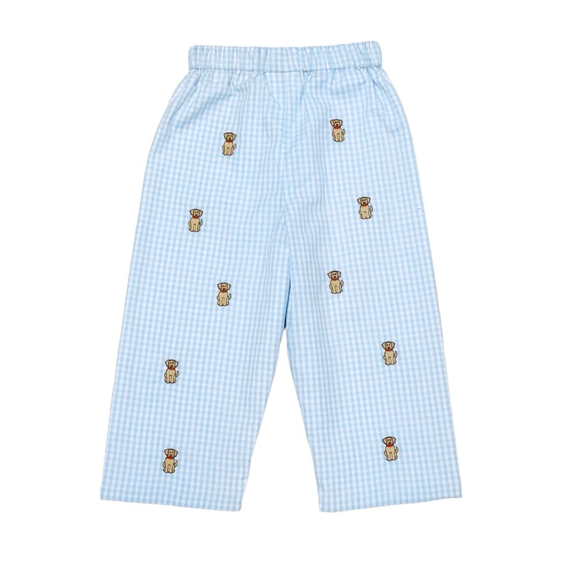 Zuccini Labrador Blue Check Pants