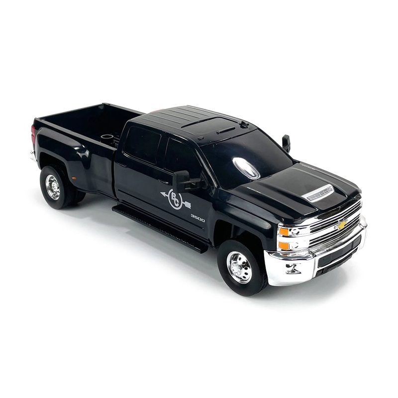 Big Country Toys Chevy Dually Truck - Black