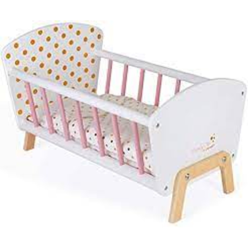 Candy Chic Wooden Doll's Bed
