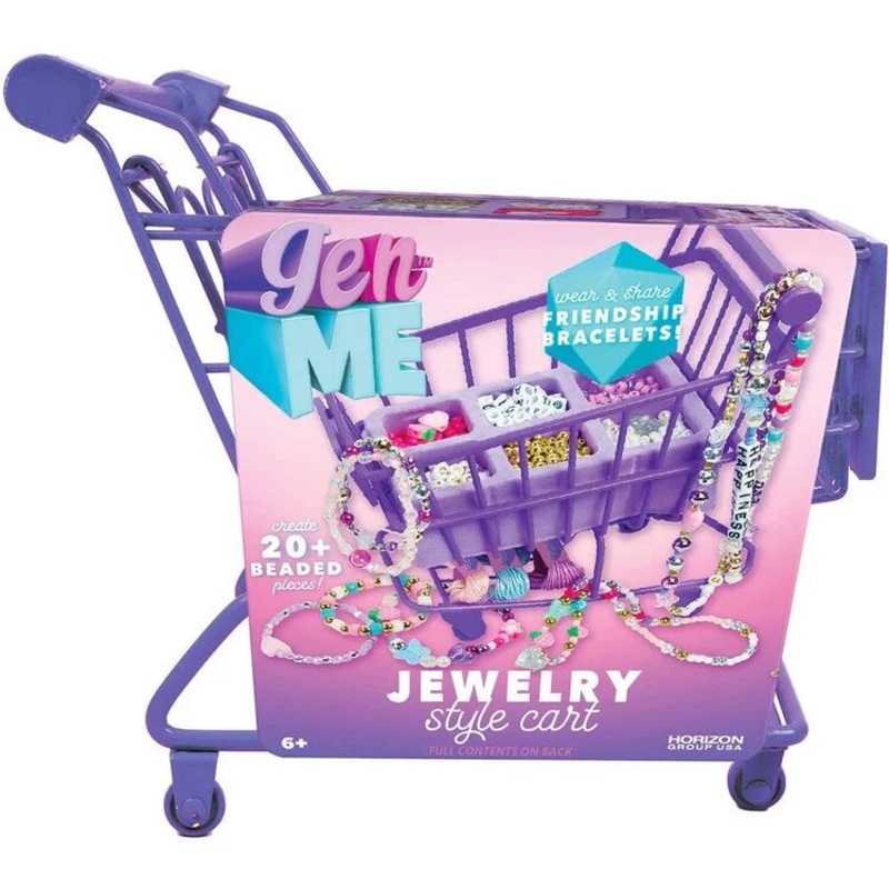 GenMe Sweet Shop Style Cart Bracelet Making Set