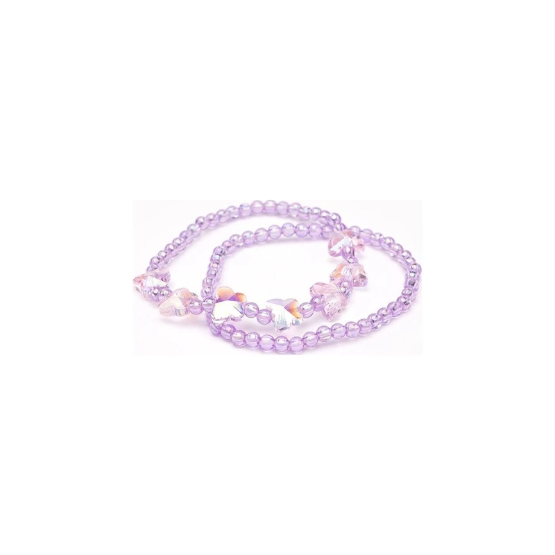 Great Pretenders Boutique Chic 2Pc Shimmer Butterfly Bracelet Set
