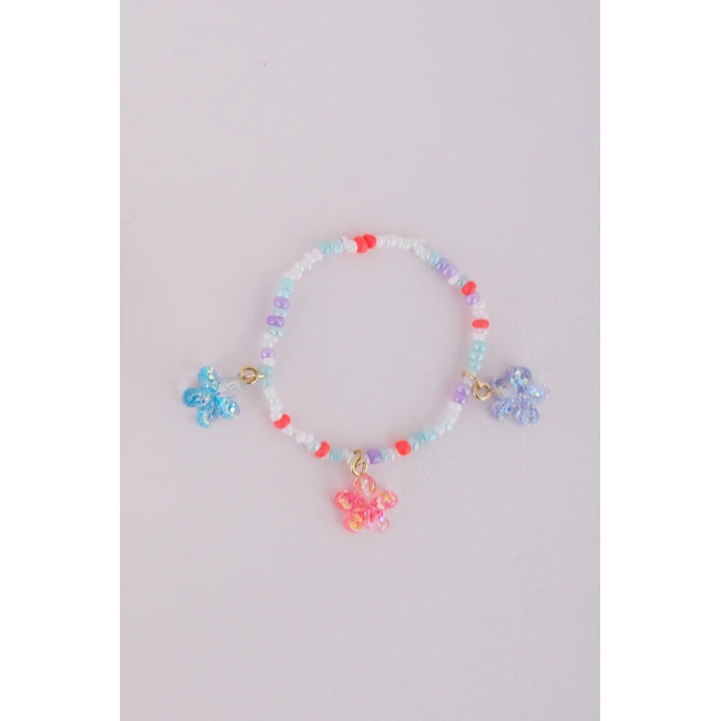 Great Pretenders Boutique Chic 2Pc Shimmer Flower Bracelet Set