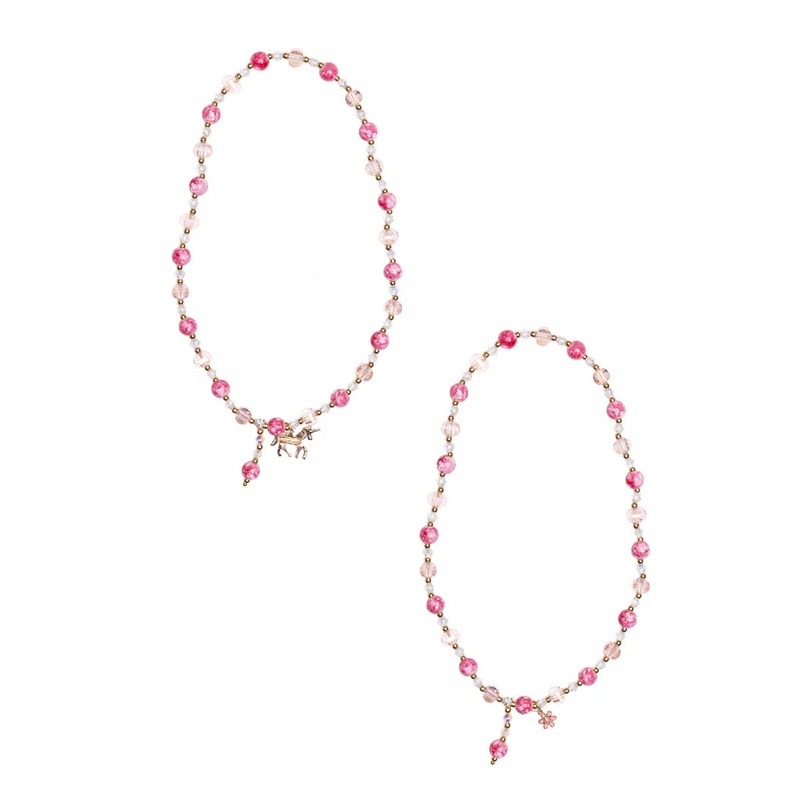 Great Pretenders Boutique Chic Pink Crystal Necklace