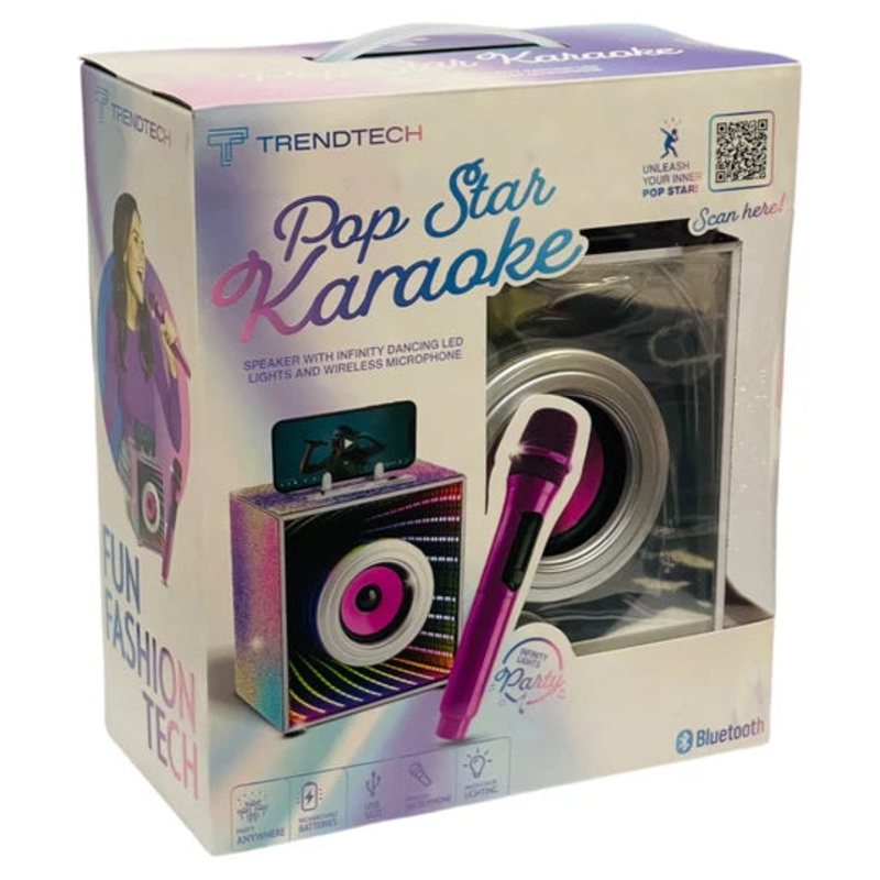 Infinity Speaker & Karaoke Bluetooth Microphone Set