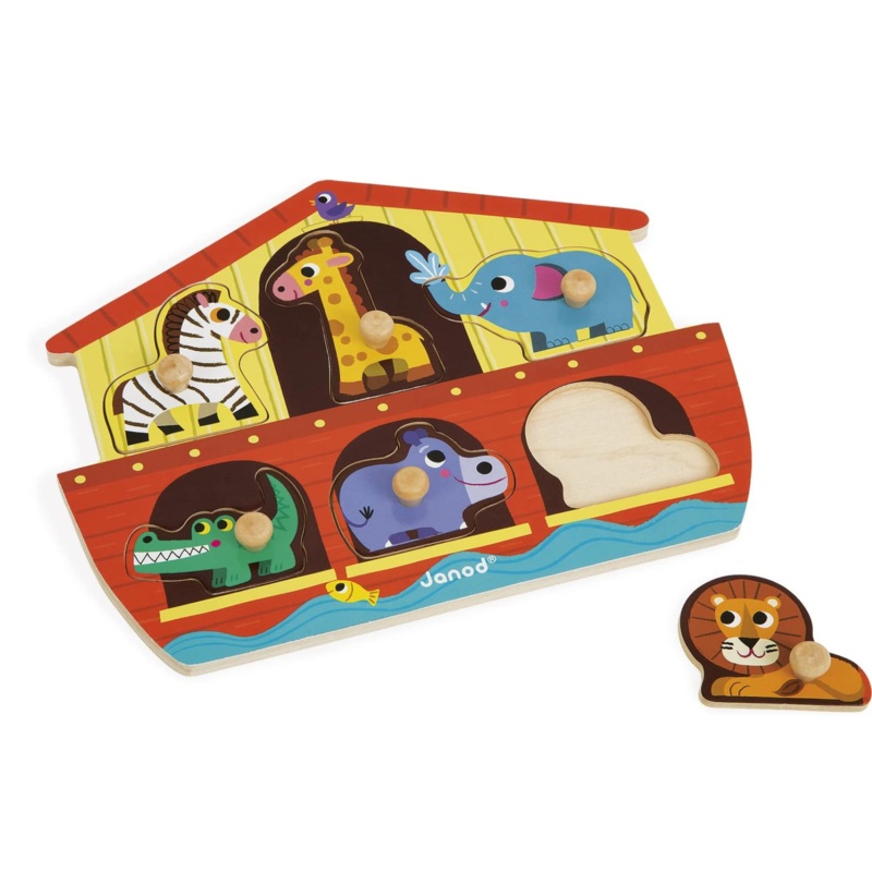 Janod Noah's Ark Wooden Puzzle