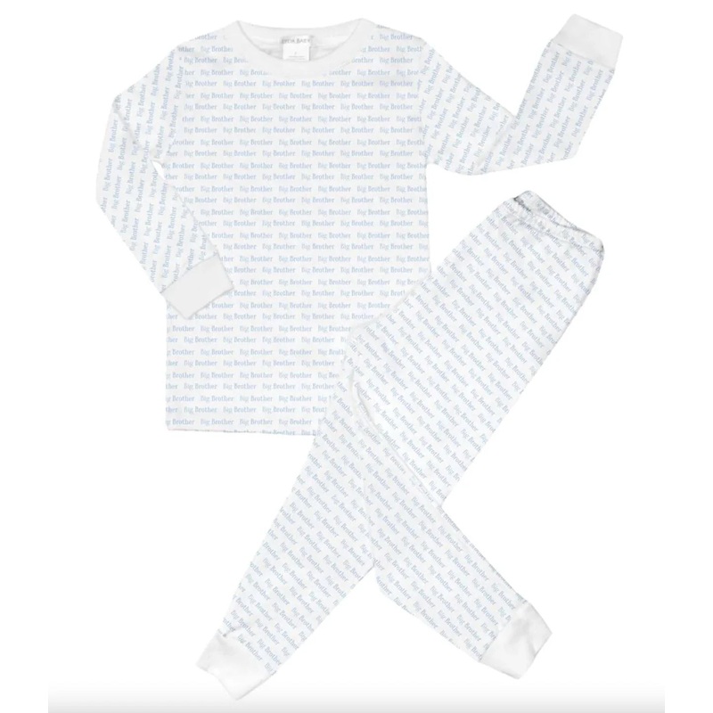 LydaBaby Big Brother Printed 2Pc Pajamas