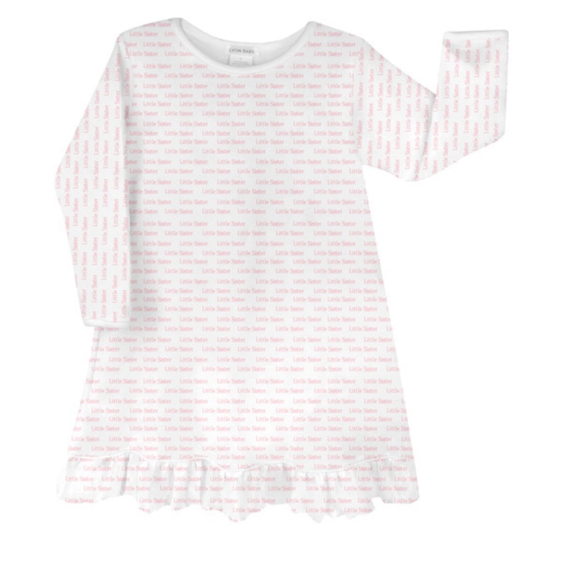 LydaBaby Big Sister Printed Nightgown