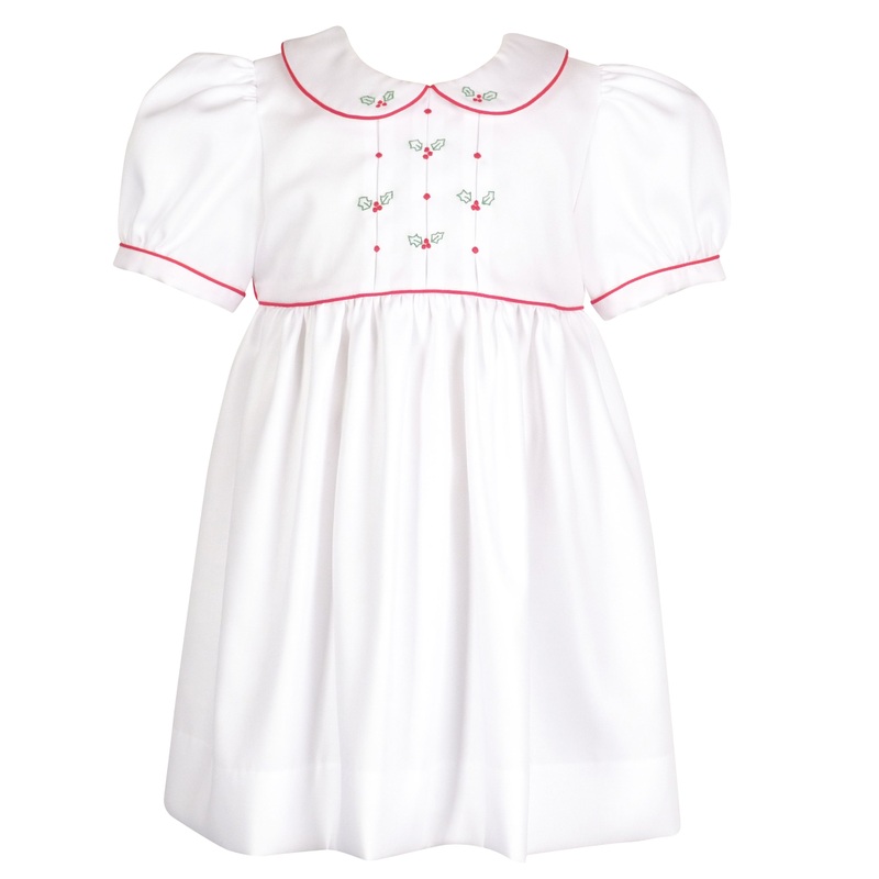 The Yellow Lamb White Christmas Elizabeth Dress
