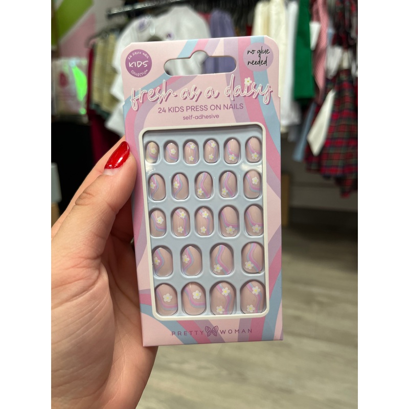 Unicorn Brights - 24Pc Kids Press On Nails