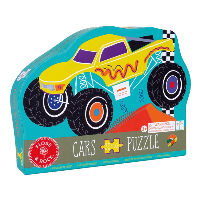 Floss & Rock 20pc Jigsaw Puzzle- Car