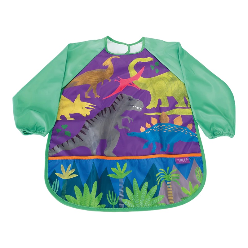 Floss & Rock Apron- Dino