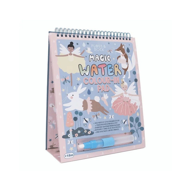 Floss & Rock Magic Water Coloring Flip Book - Enchanted
