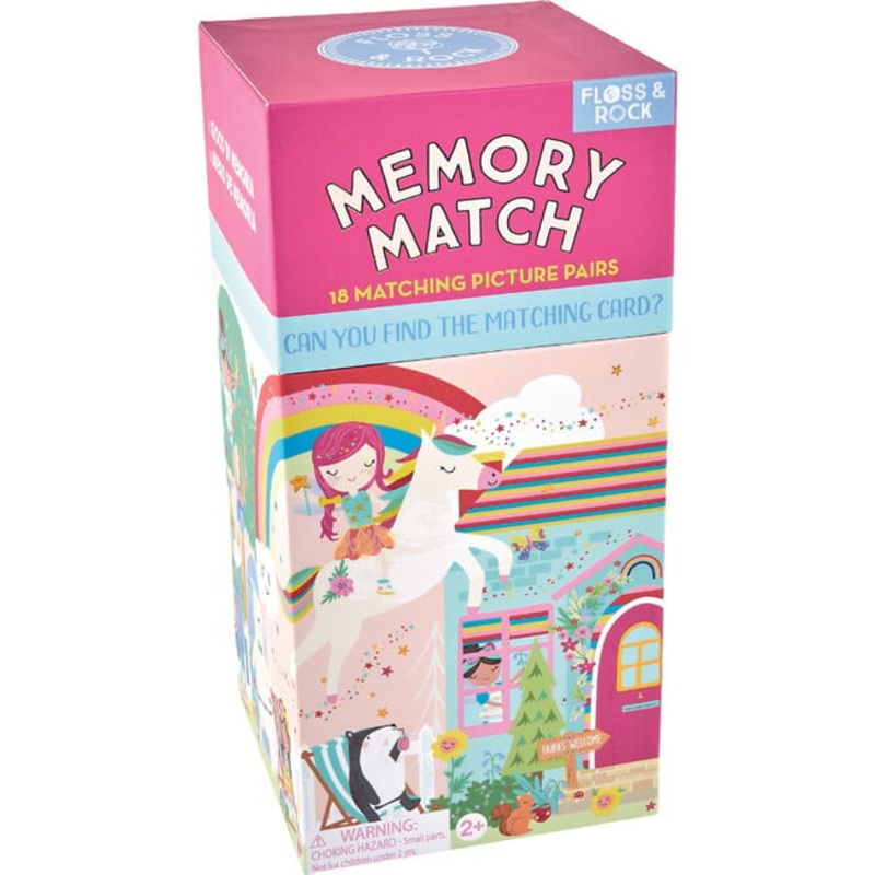 Floss & Rock Memory Match- Rainbow Fairy