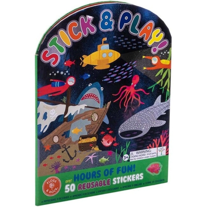 Floss & Rock Stick N Play- Deep Sea
