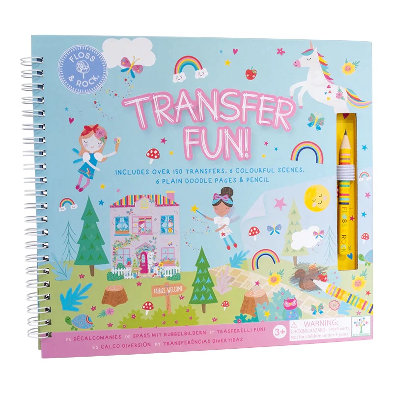 Floss & Rock Transfer Magic - Rainbow Fairy