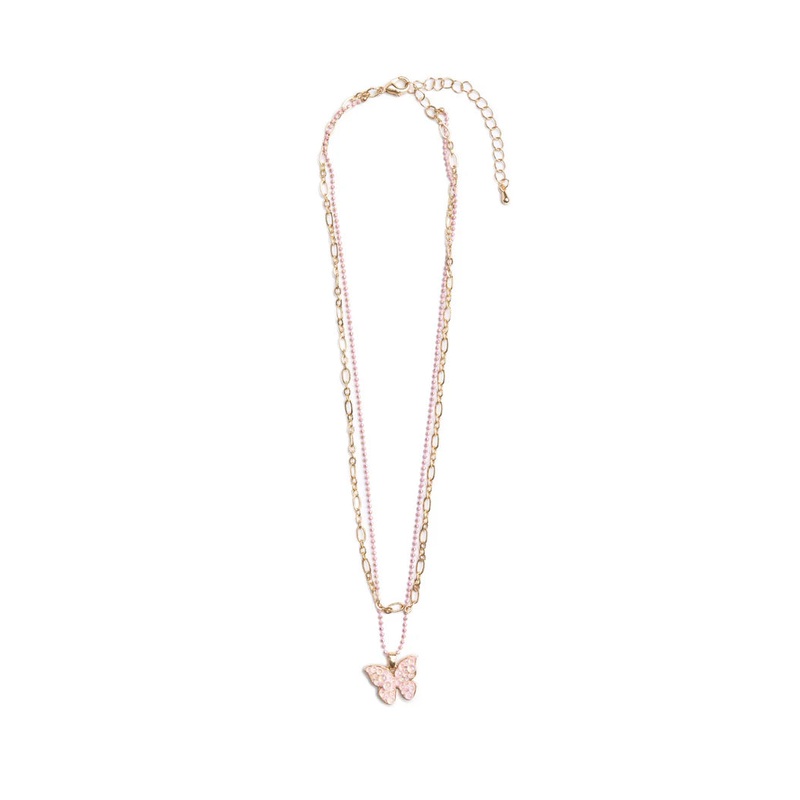 Great Pretenders Boutique Chic Bubbly Butterfly Necklace