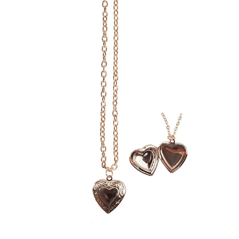 Great Pretenders Boutique Chic Rose Gold Locket Necklace
