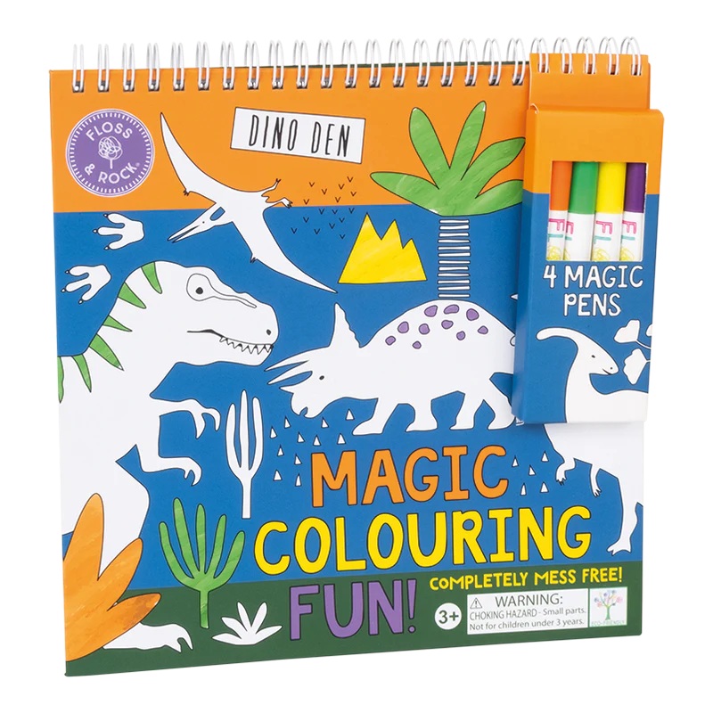 Mess Free Magic Coloring Fun - Dino