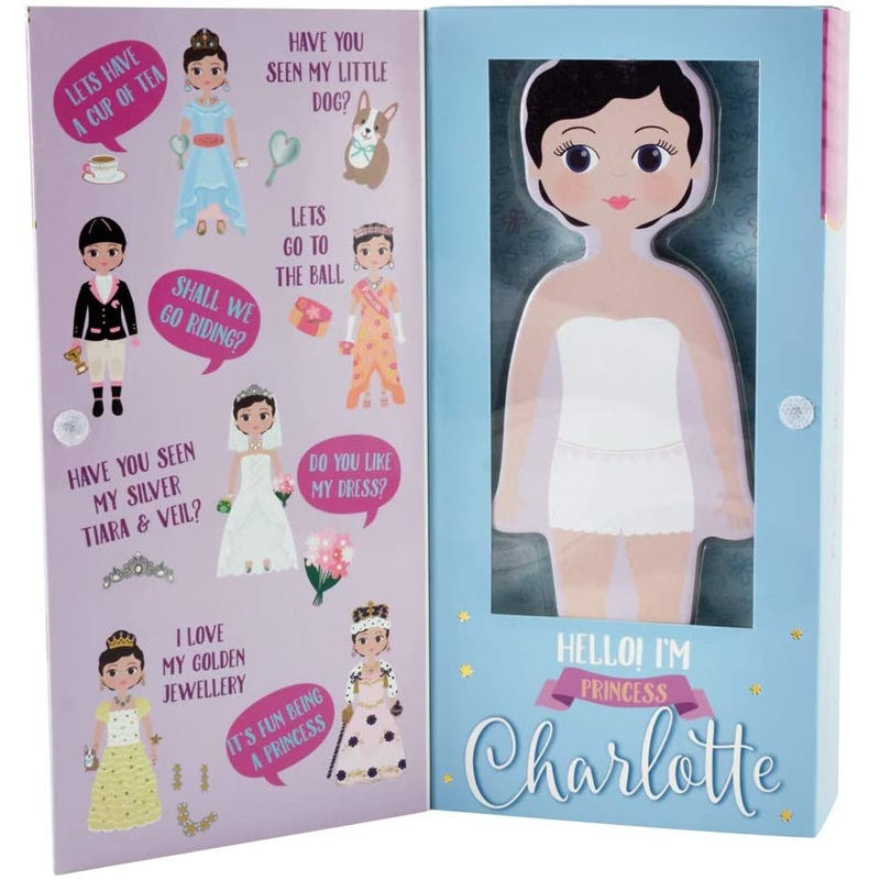 Royal Magnetic Dress Up Doll - Princess Charlotte