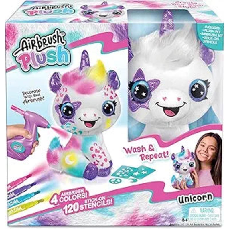 Airbrush Plush Unicorn