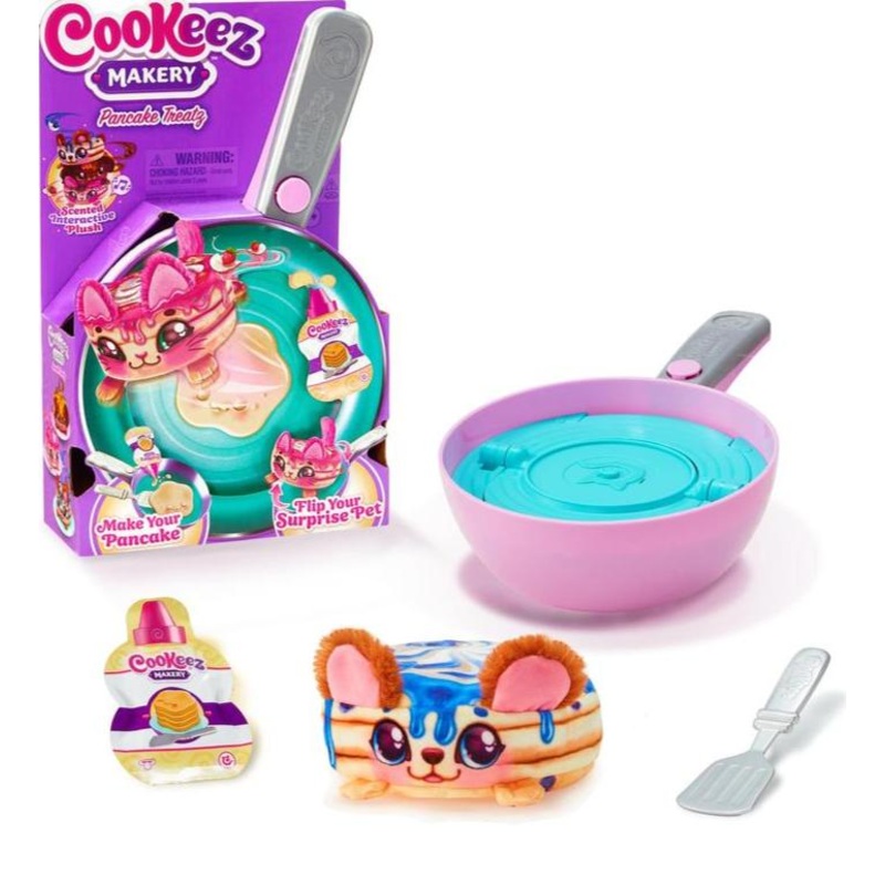 Cookeez Makery Pancake Playset Plush Assortment