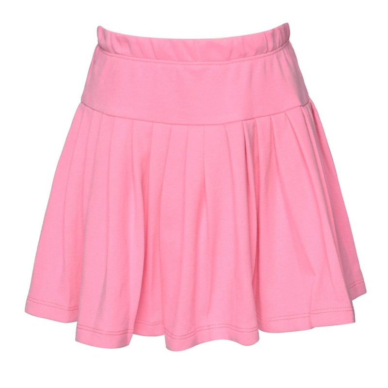 Hannah Banana Hot Pink Pleated Knit Skirt