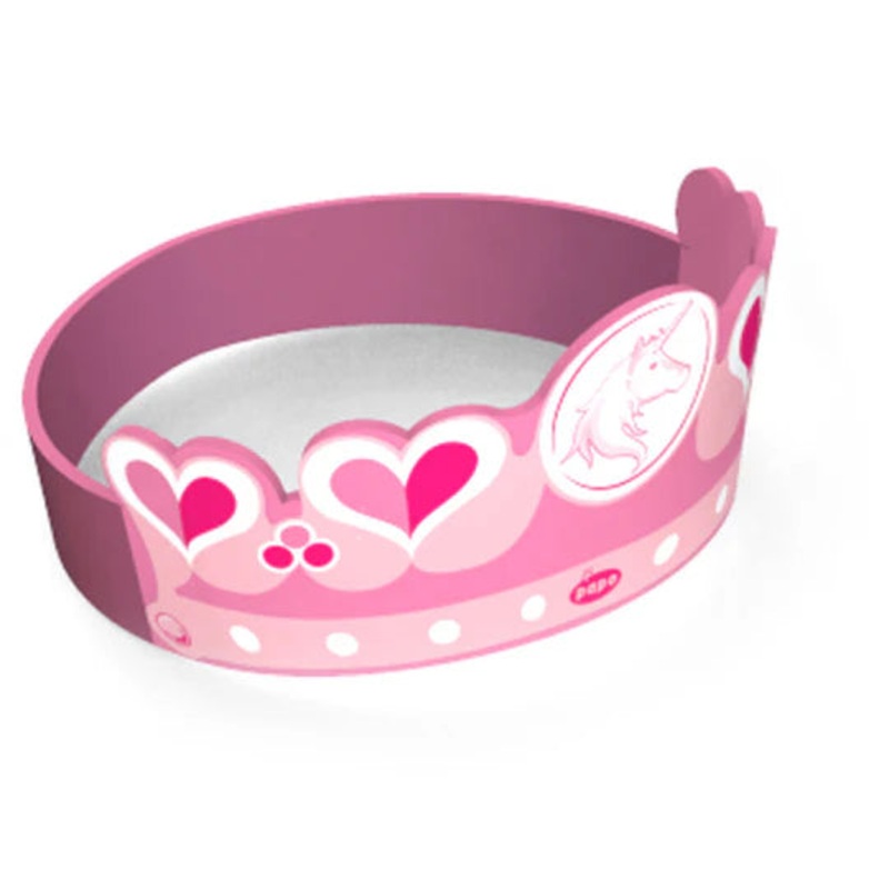 PAPO Foam Pink Unicorn Crown