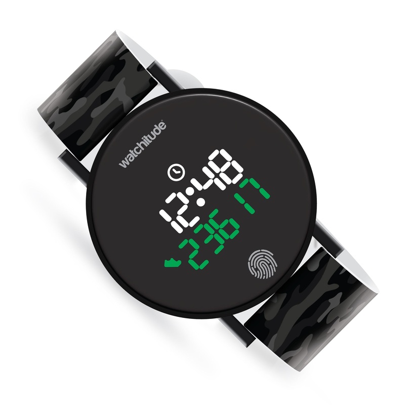 Watchitude Step Counter Watch Pedometer Fitness Tracker - Black Ops