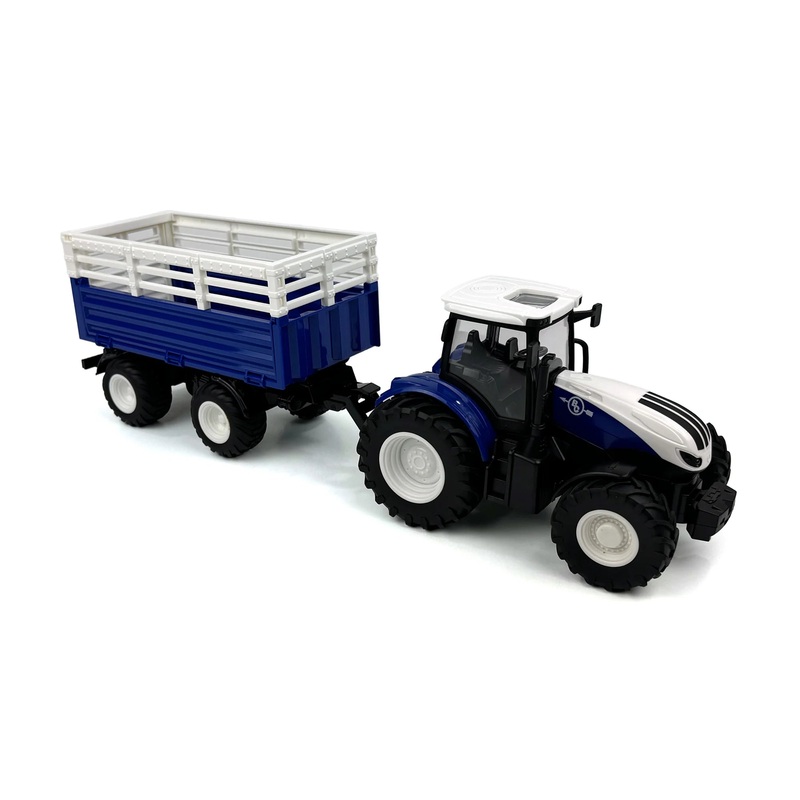 Big Country 1:24 RC Tractor w/ Hay Trailer
