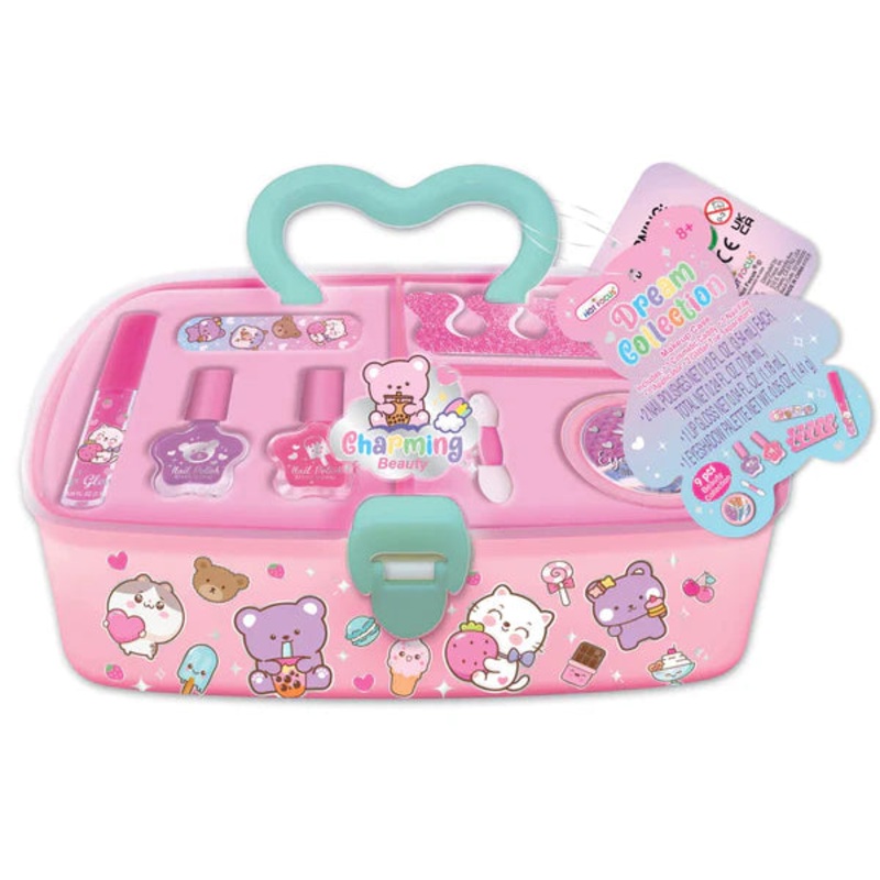 Dream Collection Carryall Cosmetic Makeup Case - Critters