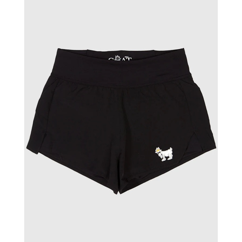 GOAT USA Black Woven Shorts