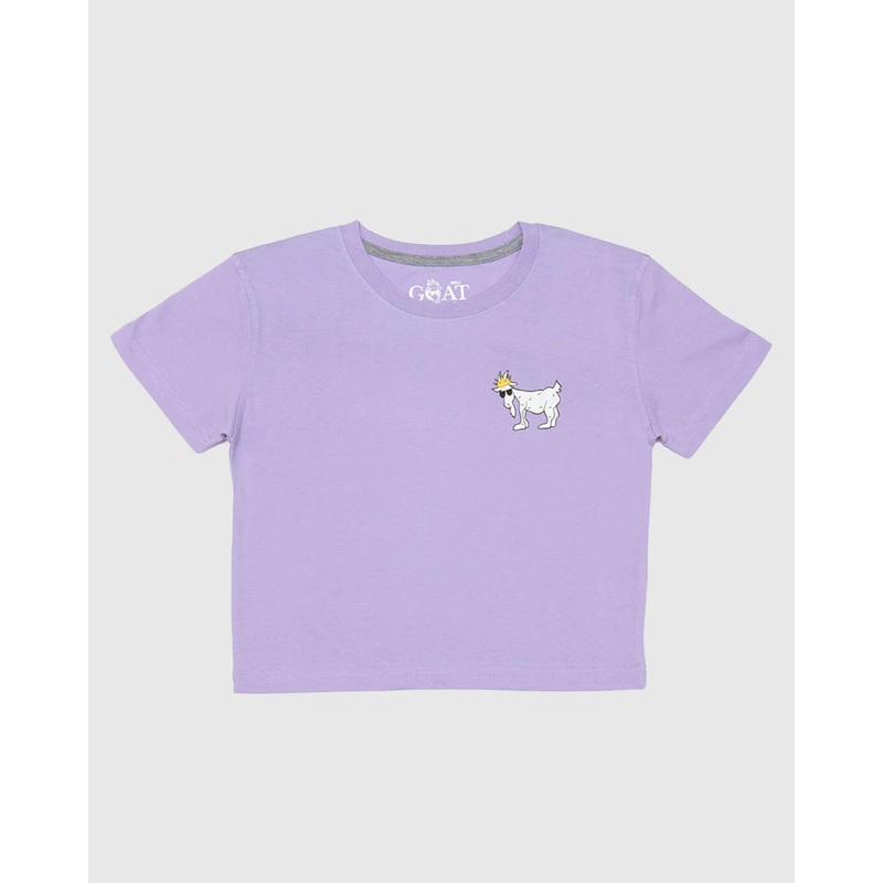 GOAT USA Lavender OG Cropped Top
