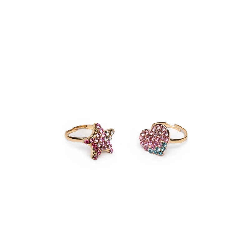 Great Pretenders Boutique Chic 2Pc Dreams of Love Spinner Ring Set
