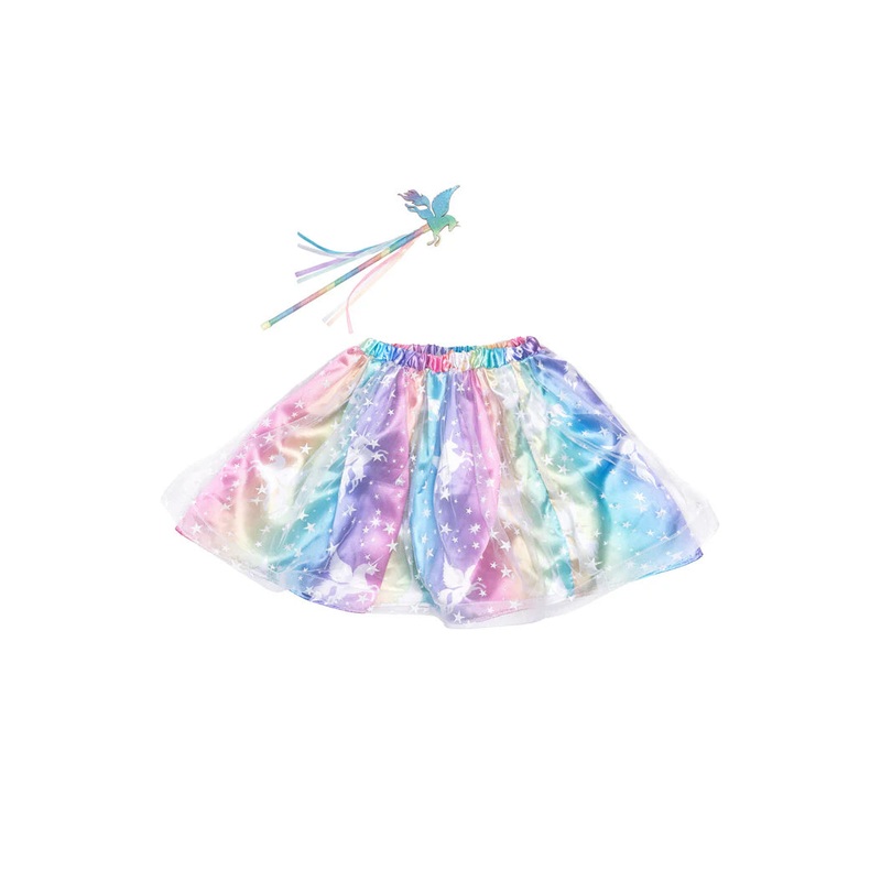 Great Pretenders Enchanted Unicorn Skirt & Wand Set - Size 4/6