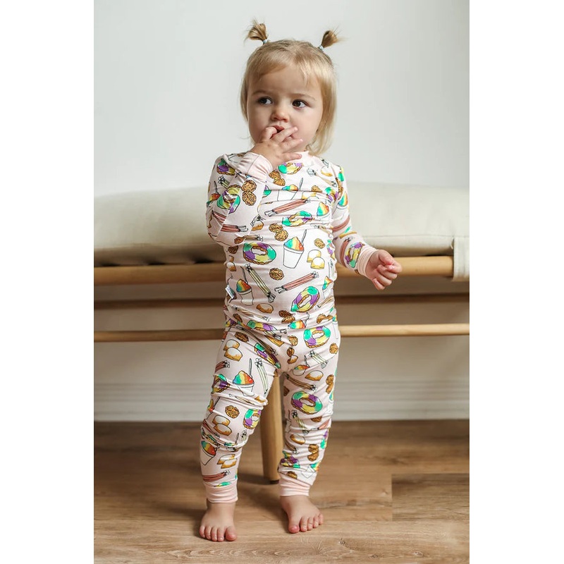 Southern Slumber Pink Southern Sweets 2Pc Bamboo Pajama Set