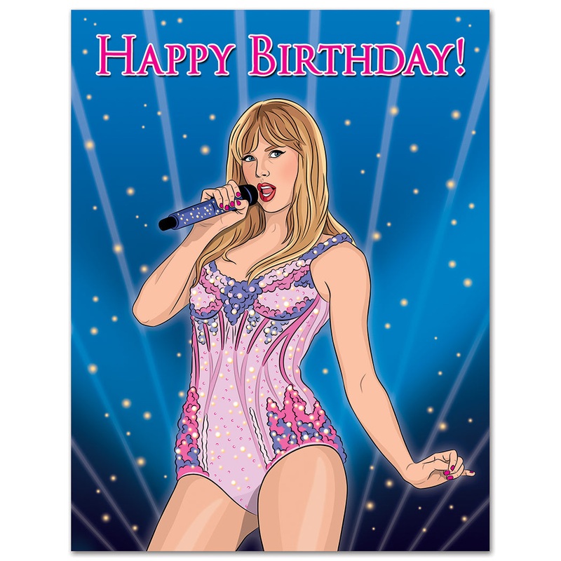 Taylor Greatest Era Happy Birthday Card