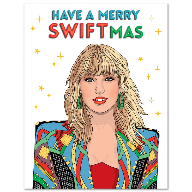 Taylor Have a Merry Swiftmas Card