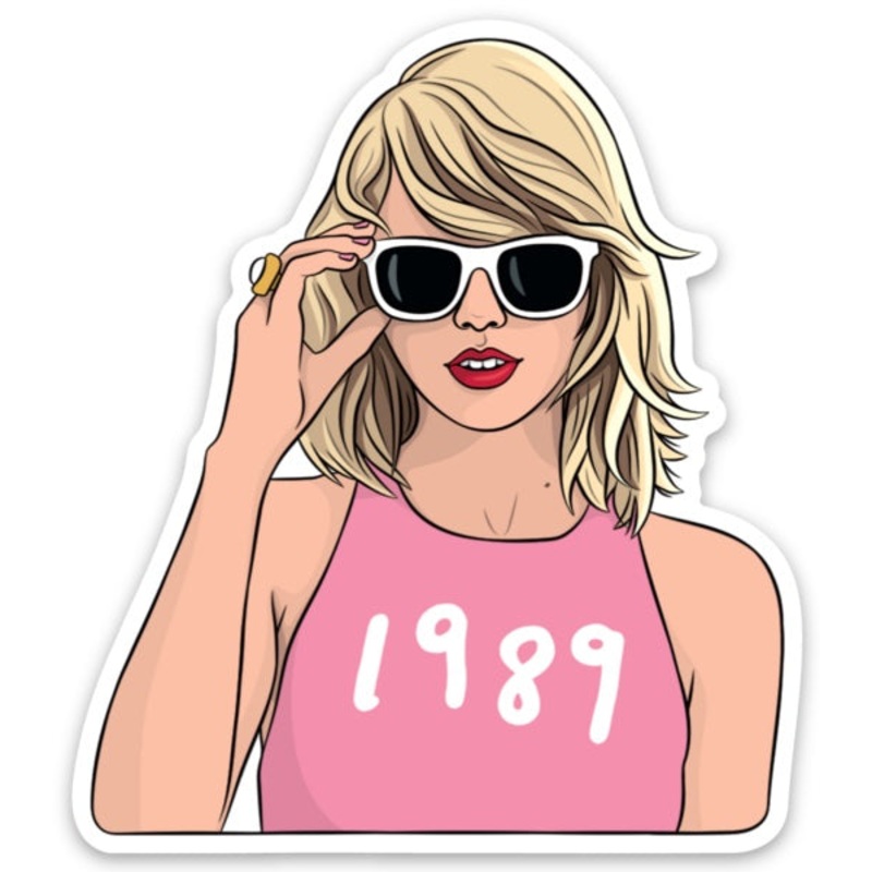 Taylor Swift Swiftie Die Cut Sticker