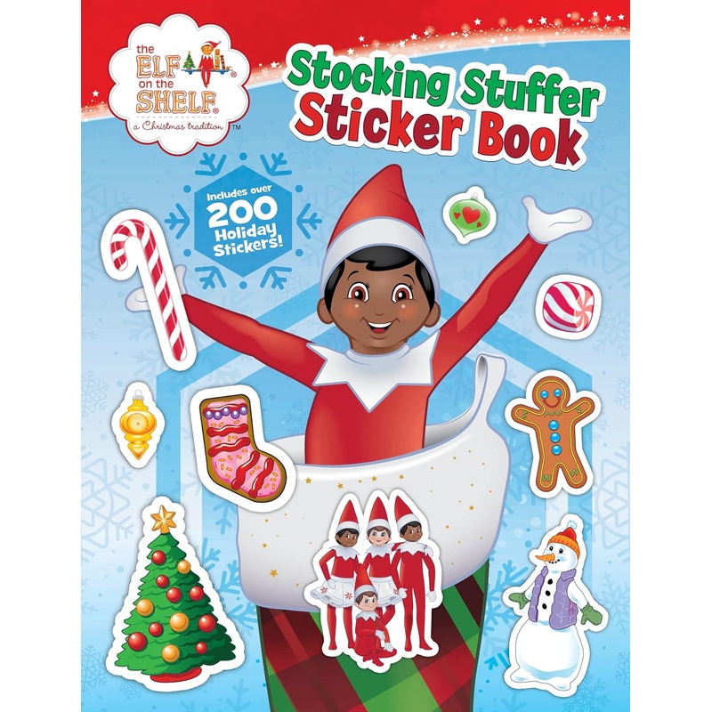 Elf on the Shelf Stocking Stuffer Sticker Book