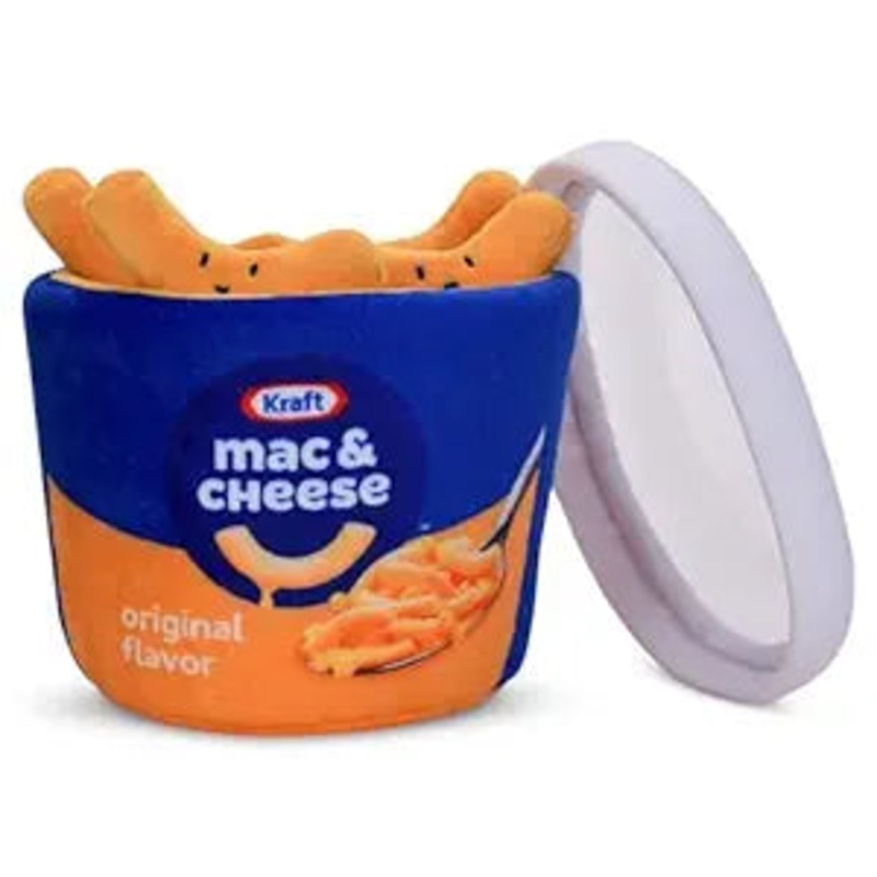 Kraft Mac and Cheese Microwave Packaging Plush