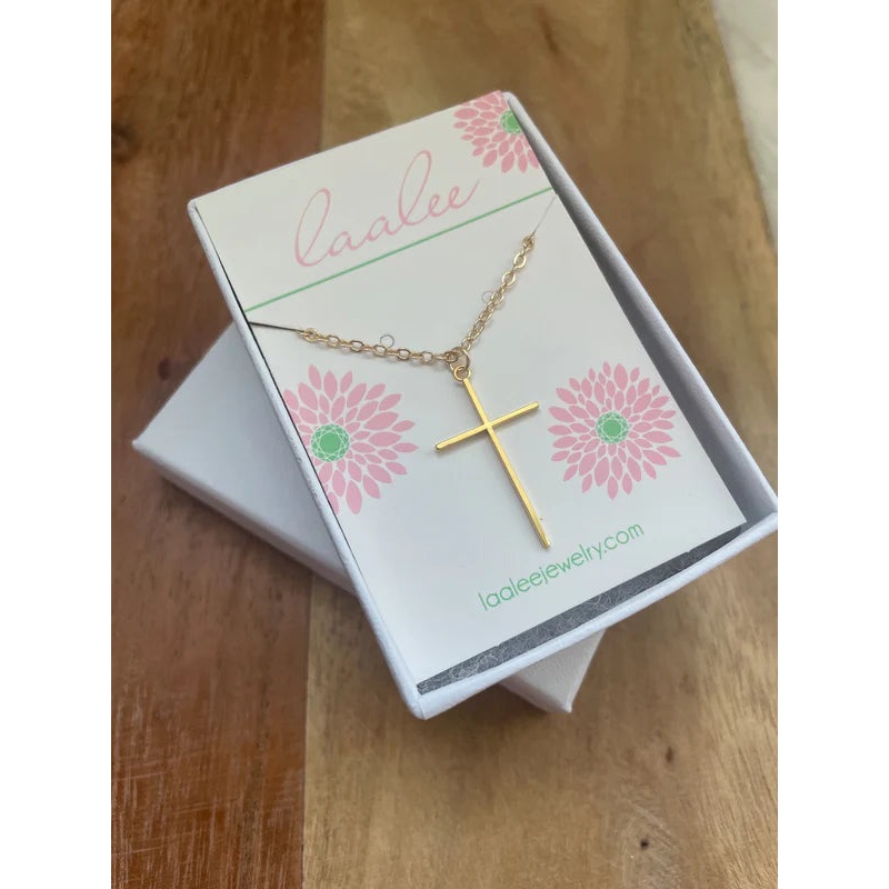 Laalee Gold Cross necklace