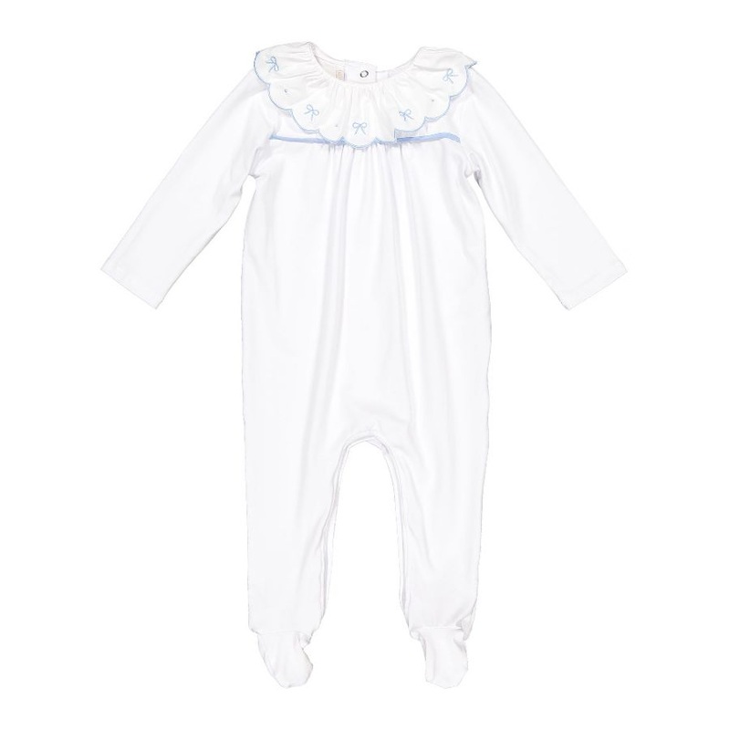 Sal & Pimenta Blue Signature Baby Girl Pajama
