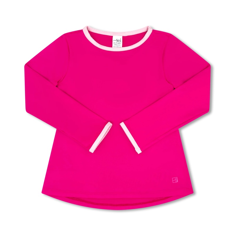 Set Fashions Bridget Long Sleeve- Power Pink